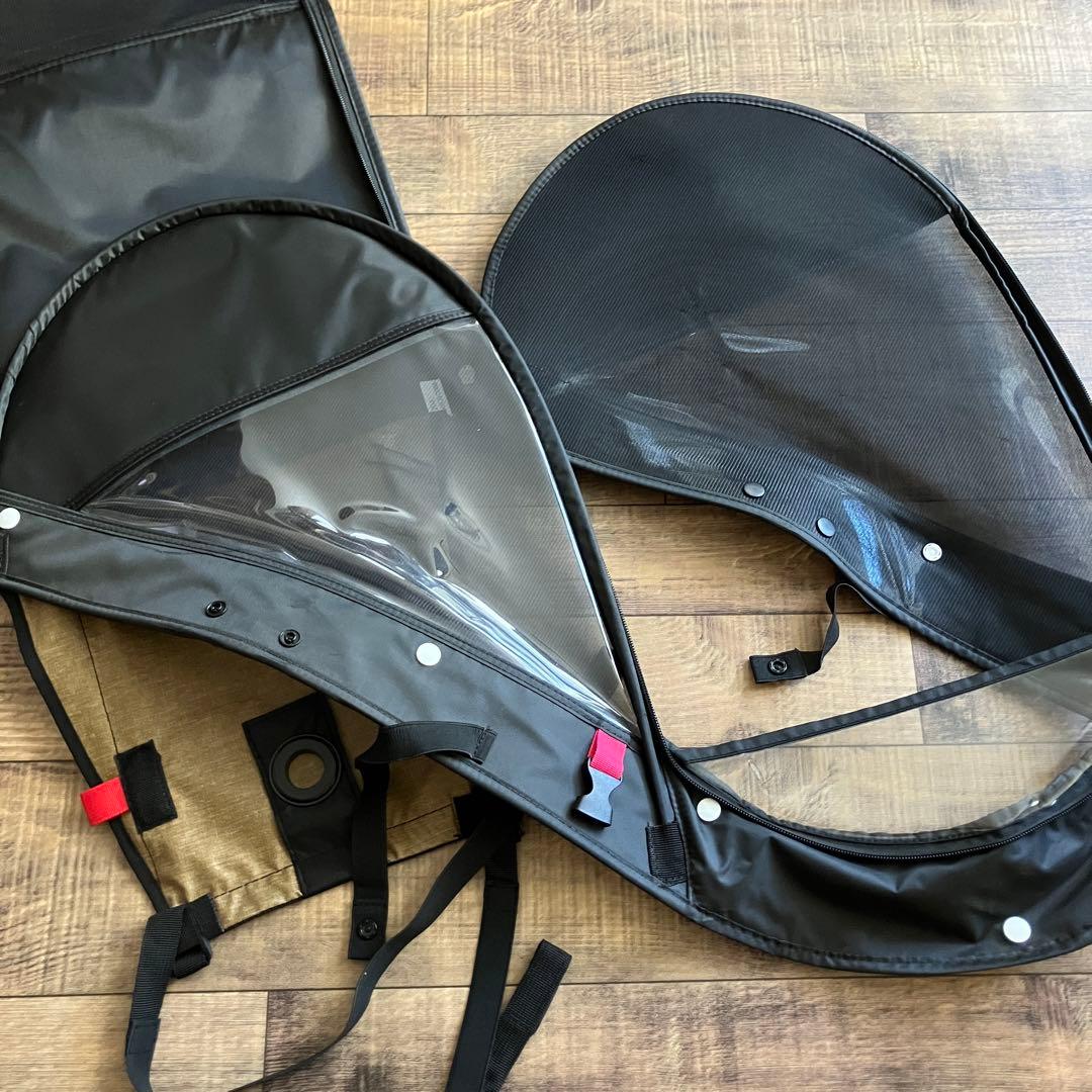 socca 前 チャイルドシート レインカバー フロント