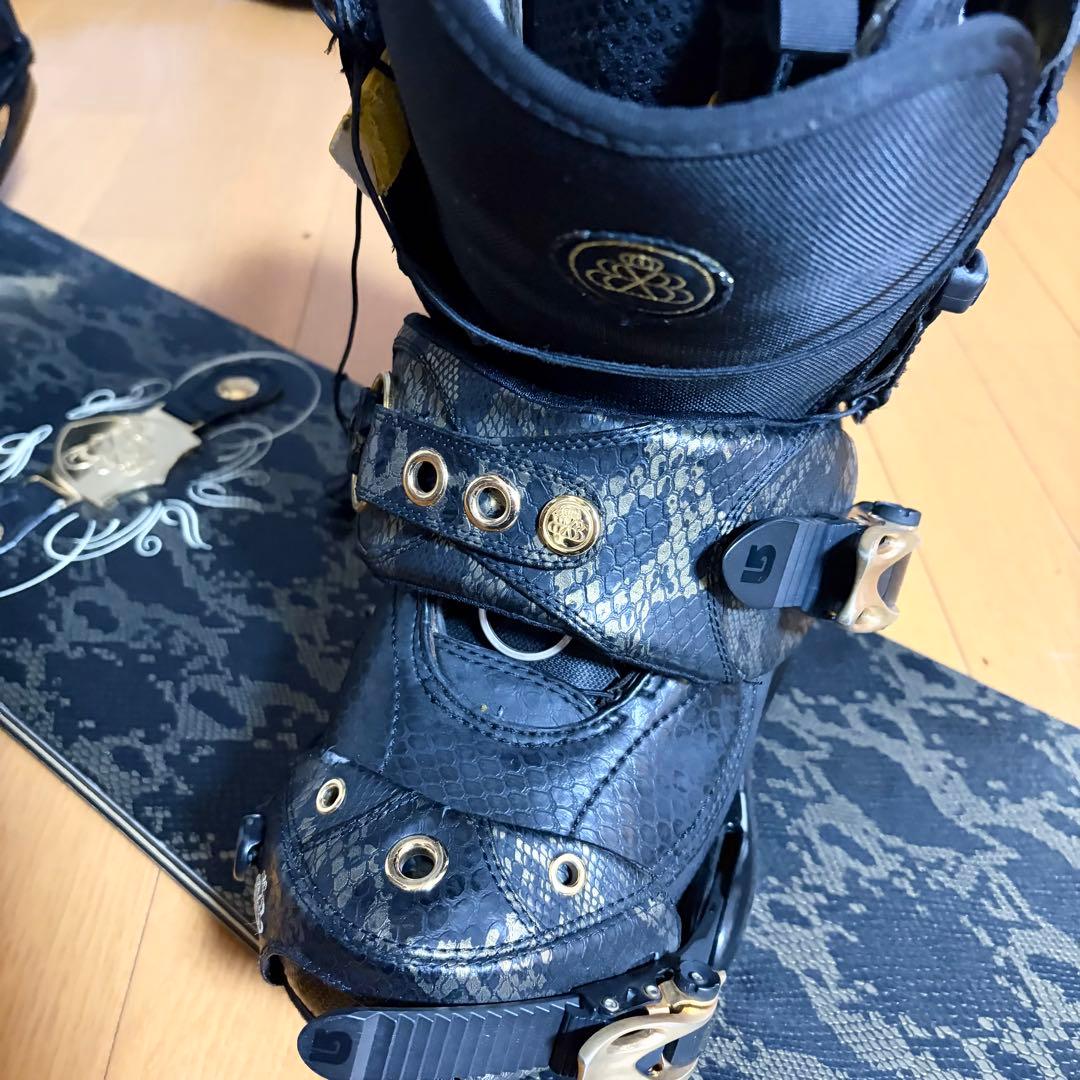 BURTON ALPHA 147cm スノーボード 板 ビンディング ブーツ付き