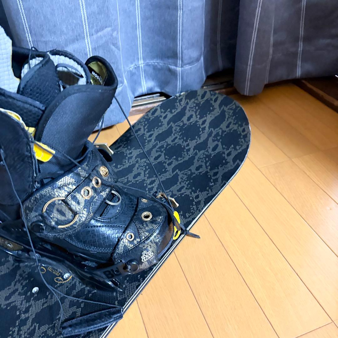 BURTON ALPHA 147cm スノーボード 板 ビンディング ブーツ付き