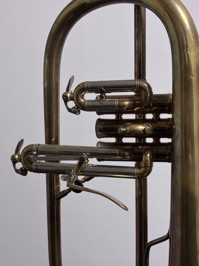 【希少品】A. Courtois Paris フリューゲルホルン ノーラッカー