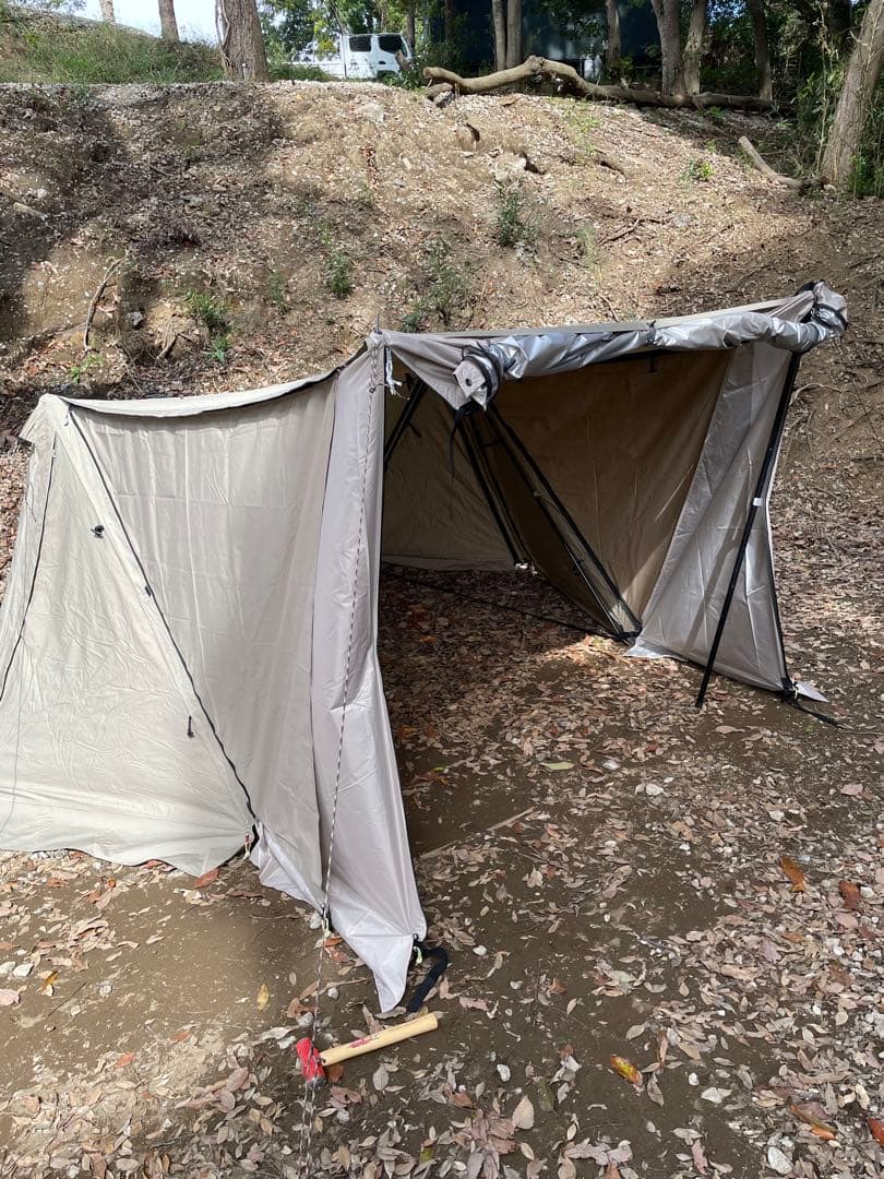 fieldoor フィールドア TC320 サイドTC 前幕ポリ　ポール セット