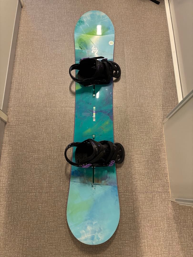 Burton スノーボード 144cm ブーツ　ビンディング3点セット
