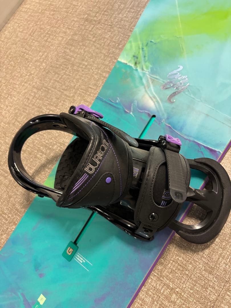Burton スノーボード 144cm ブーツ　ビンディング3点セット
