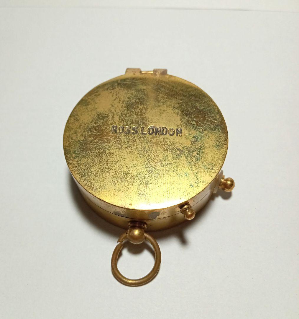 ROSS LONDON　コンパス　方位磁針　アンティーク　ケース付