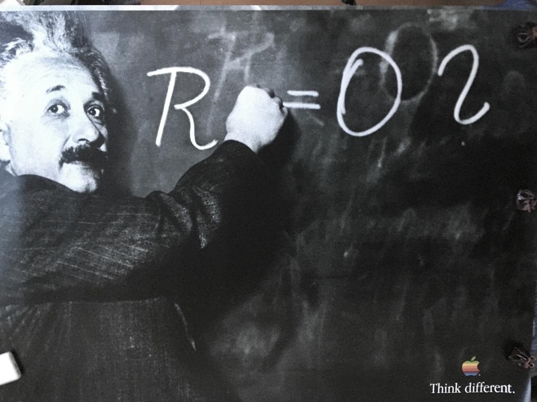 その他 Apple Think different Poster