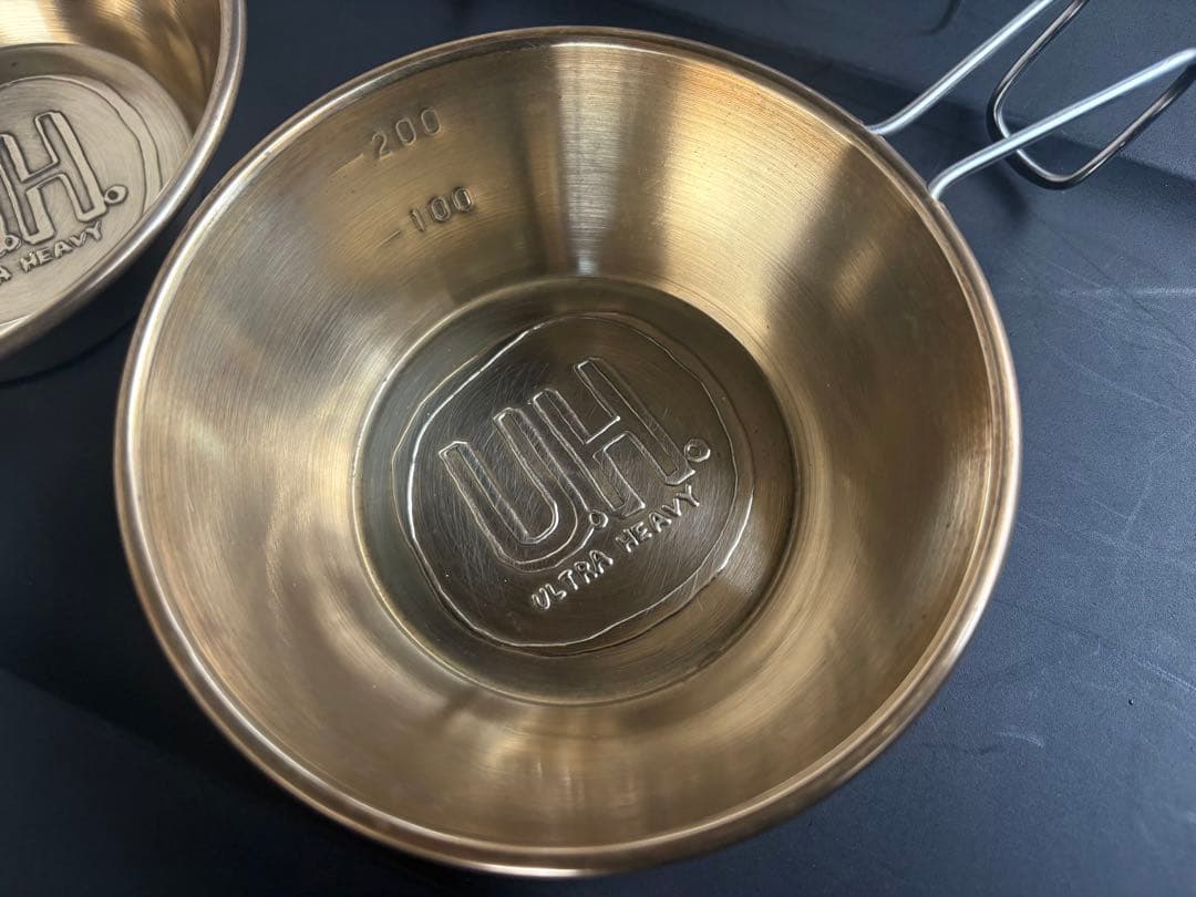 ultra heavy × Lue 真鍮シェラカップセット