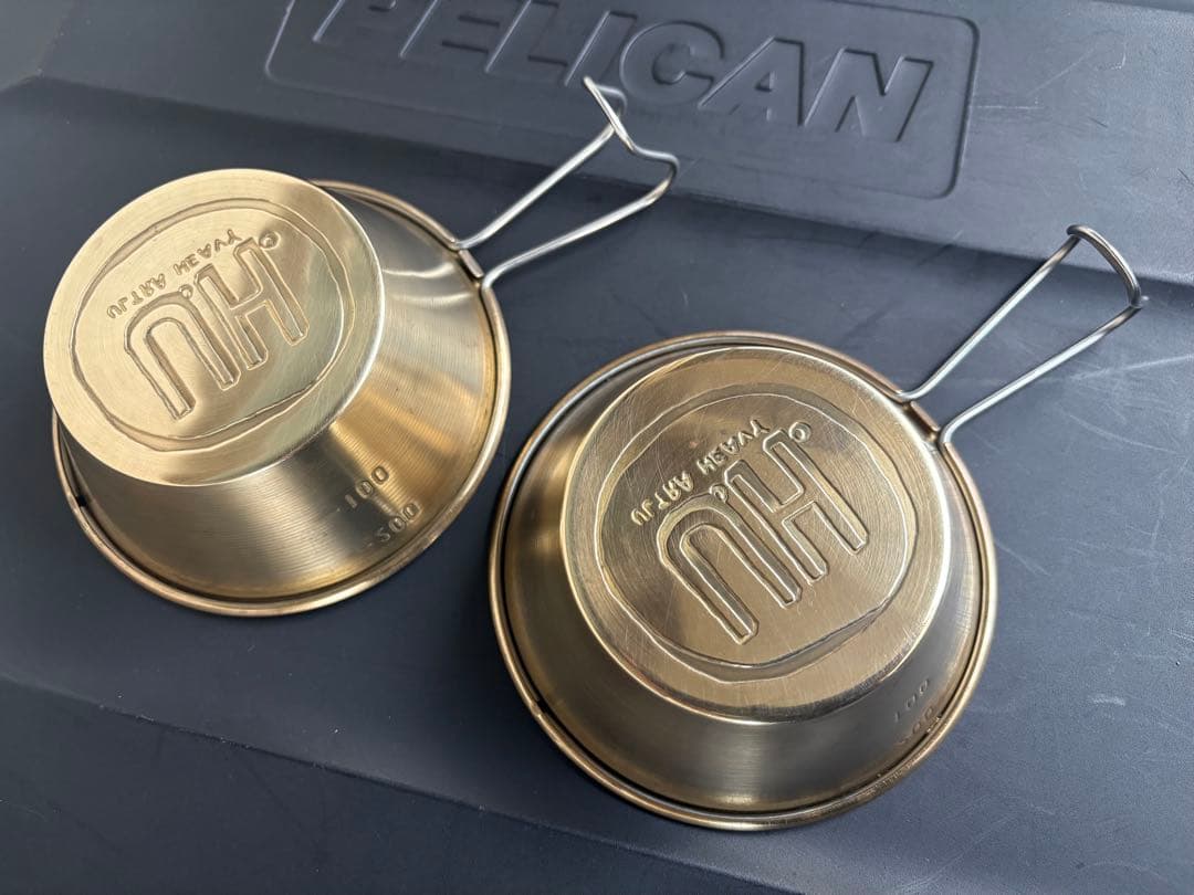 ultra heavy × Lue 真鍮シェラカップセット