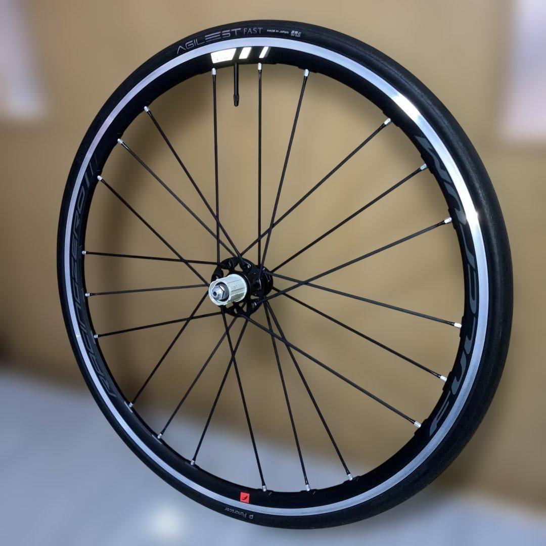 【売切最終価格】フルクラム レーシングゼロ 17c リムブレーキ仕様　タイヤ装着