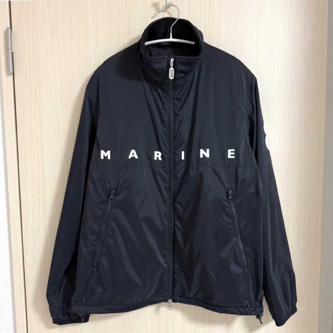 完売 極美品 ムータマリン ゴルフ ソロテックス ストレッチ ジップブルゾン