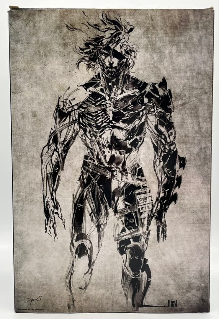 【訳あり品】Gecco 豆魚雷 雷電 スタチュー メタルギア ライジング 1/6