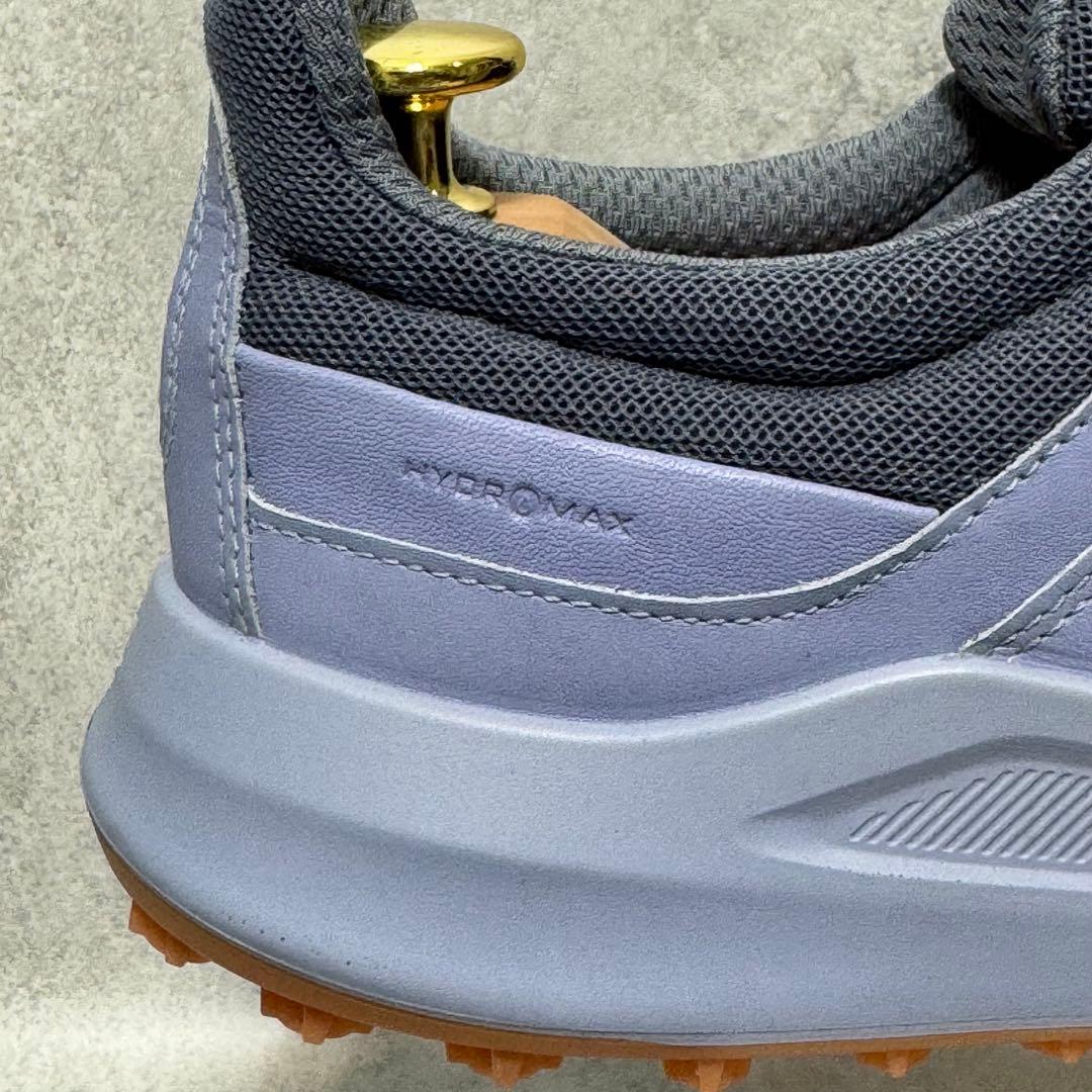 【新品】ECCO GOLF ラベンダー ゴルフシューズ スパイク 24.5cm