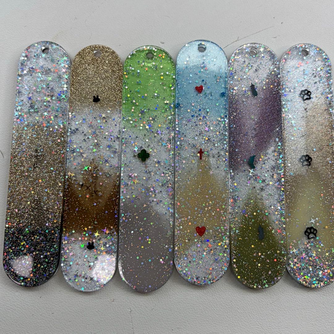 肖戦 新作　可愛い　栞　レジンキーホルダー 6点セット❣️0206