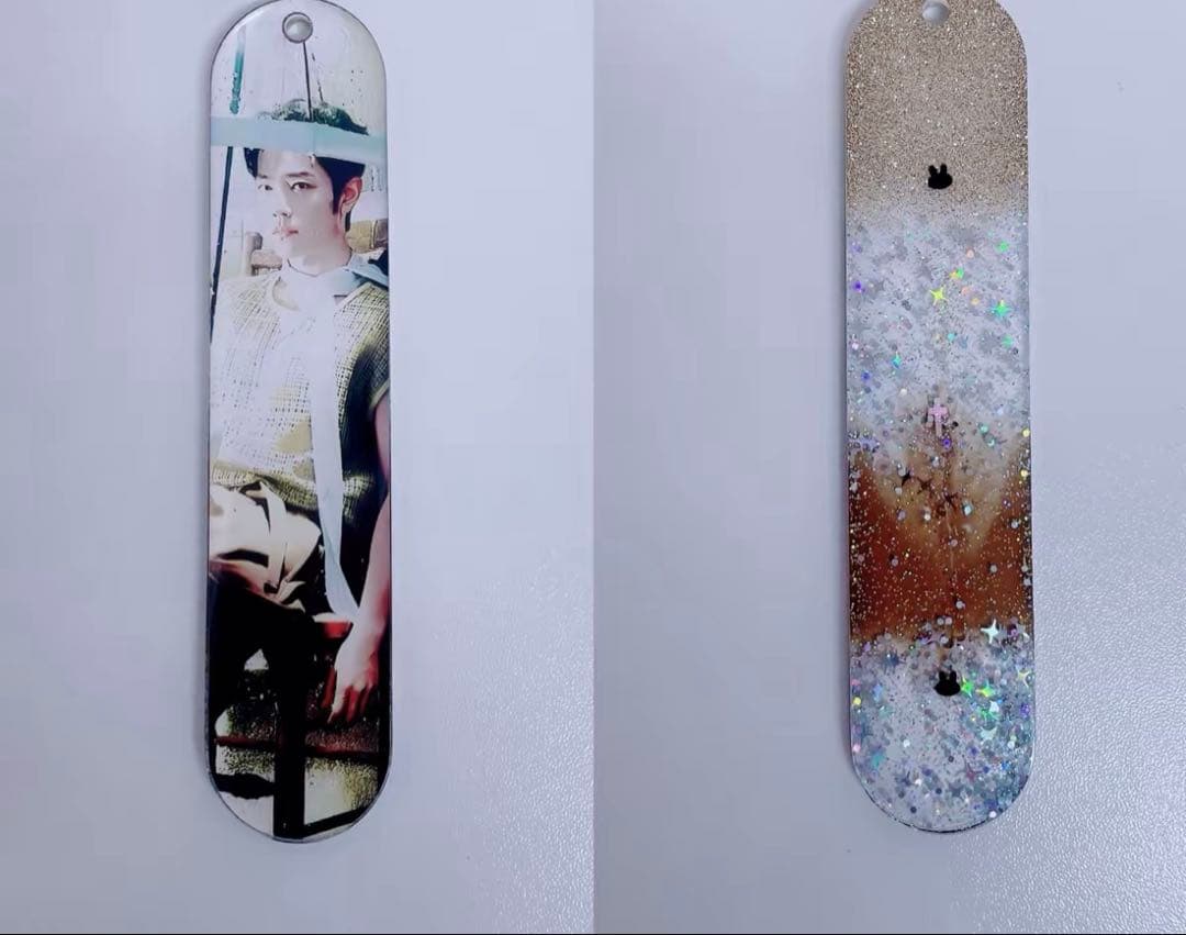 肖戦 新作　可愛い　栞　レジンキーホルダー 6点セット❣️0206