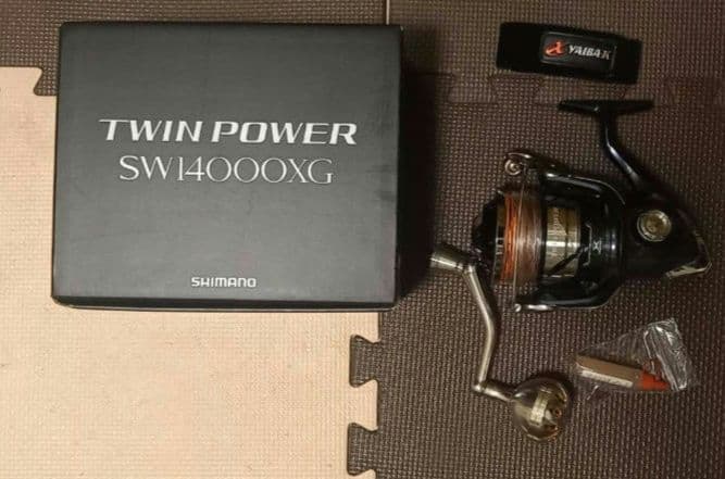 リール　シマノツインパワーSW14000XG