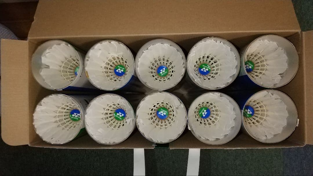ノック用 シャトル YONEX ニューオフィシャル 1ダース×10