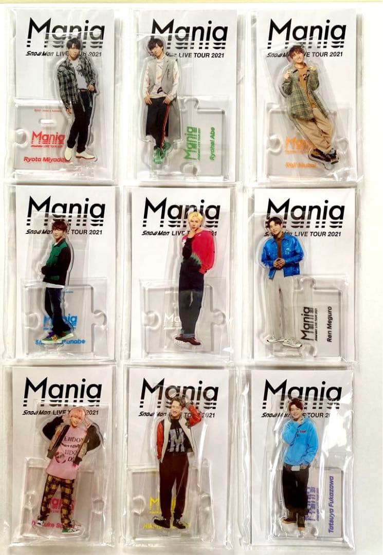  Man スノーマン　アクスタ　新品未開封　匿名配送