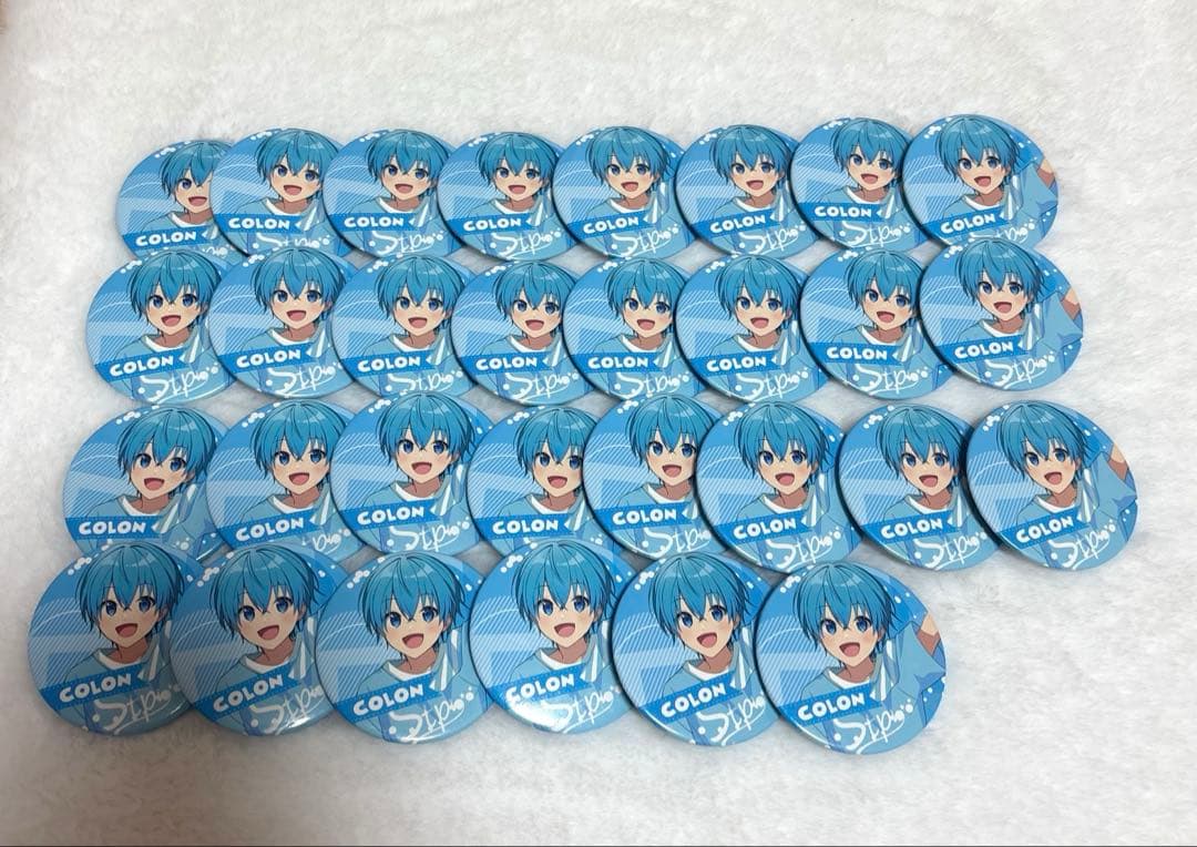 すとぷり　ころん　ファンミ缶バッジ　30個