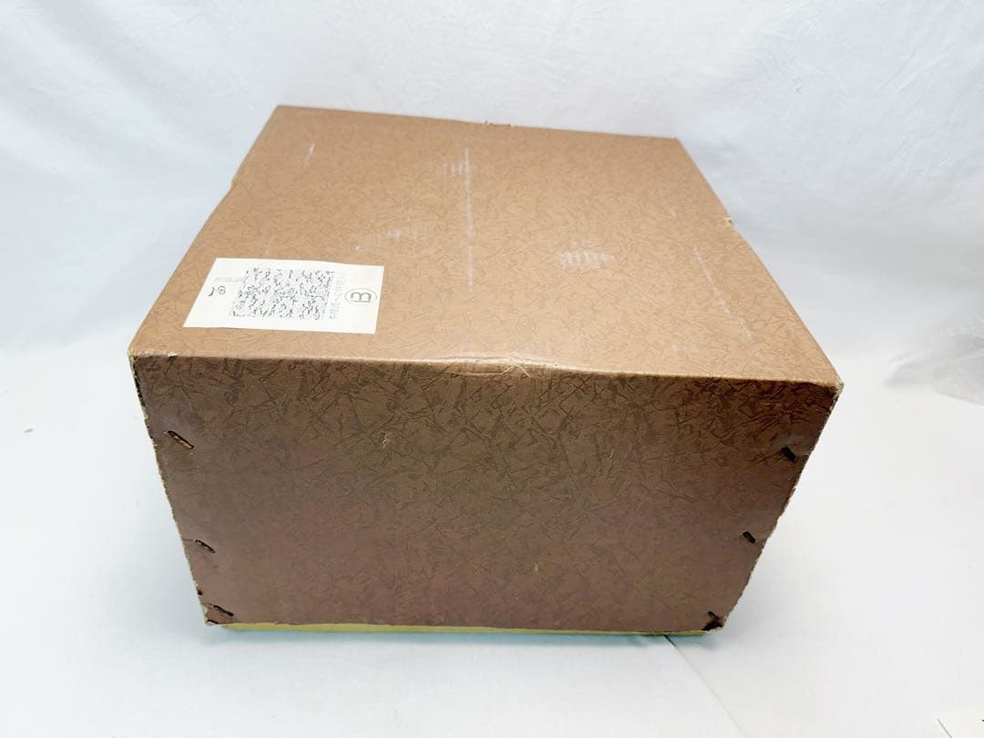 ほぼ未使用 茶道具 唐銅製 野々田面取風炉 古銅色 電熱器 敷板 2点セット元箱