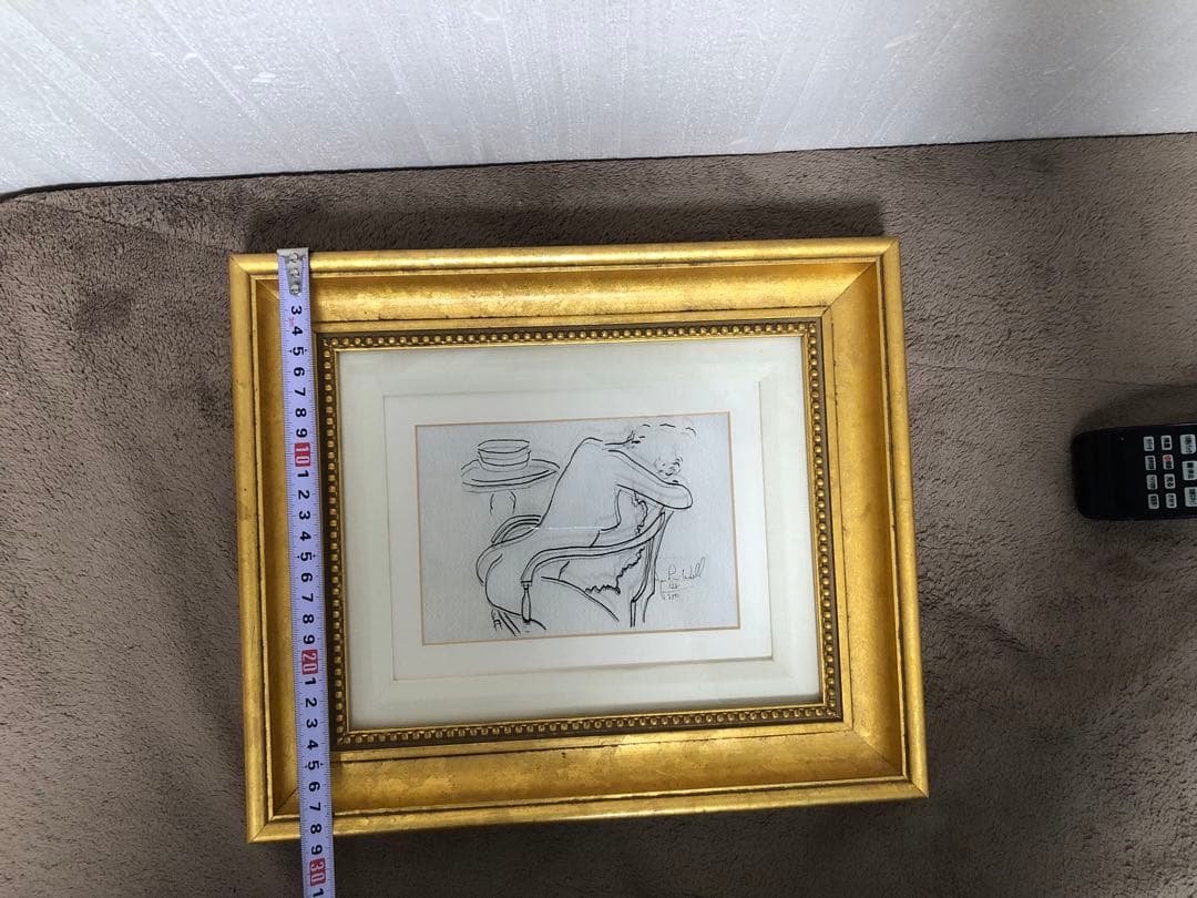 希少　真作　ジャンピエールウェイル　jean pierre weil 線画