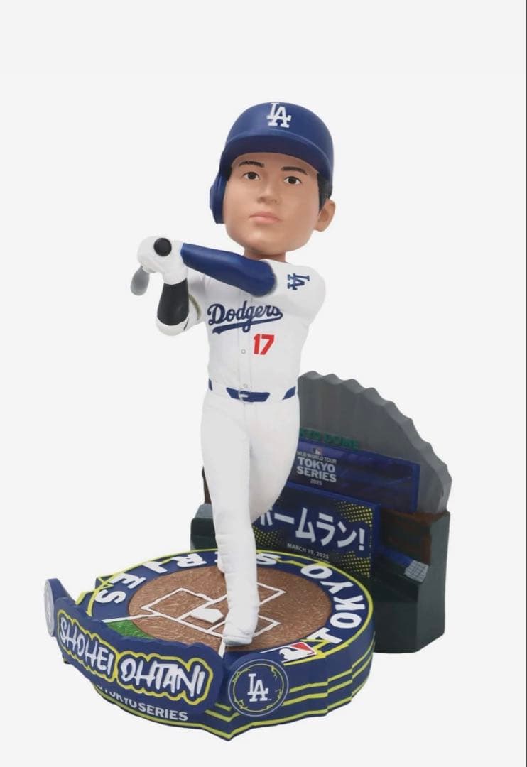 大谷翔平 2025年MLB 東京シリーズホームラン記念ボブルヘッド 217個限定