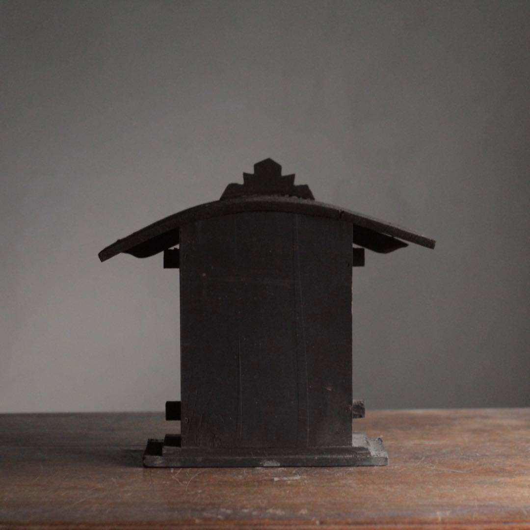 古い 木製 厨子 仏教美術 古美術 古道具 アンティーク オブジェ