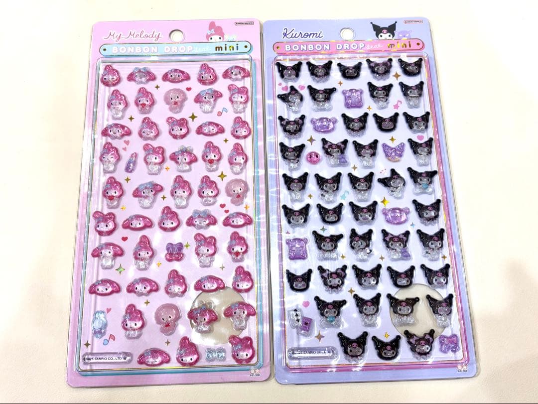 【正規品】ボンボンドロップシール ミニ サンリオ 8種