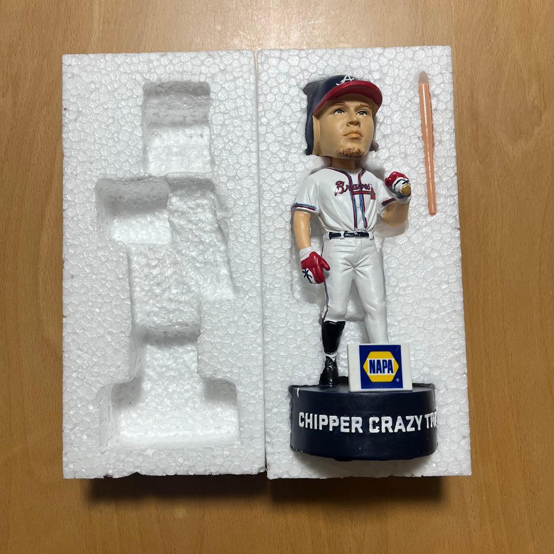Chipper Jones “CRAZY TRAIN” BOBBLE HEAD