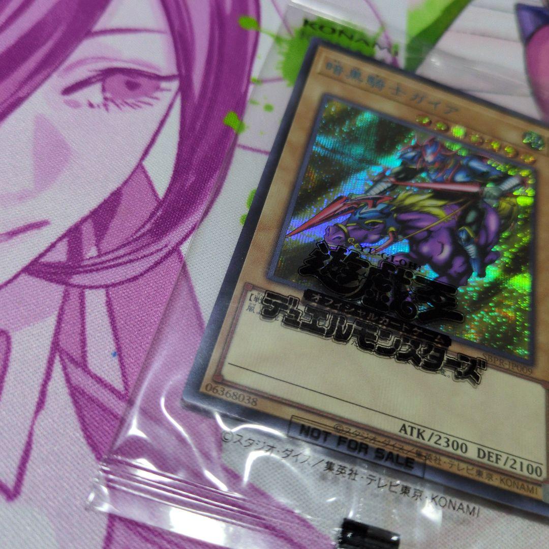 遊戯王 暗黒騎士ガイア ブルーシークレット　ブルシク