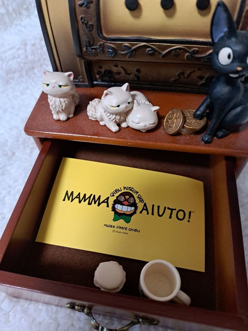 ジブリ　魔女の宅急便　オルゴール　ジジのお店ばん