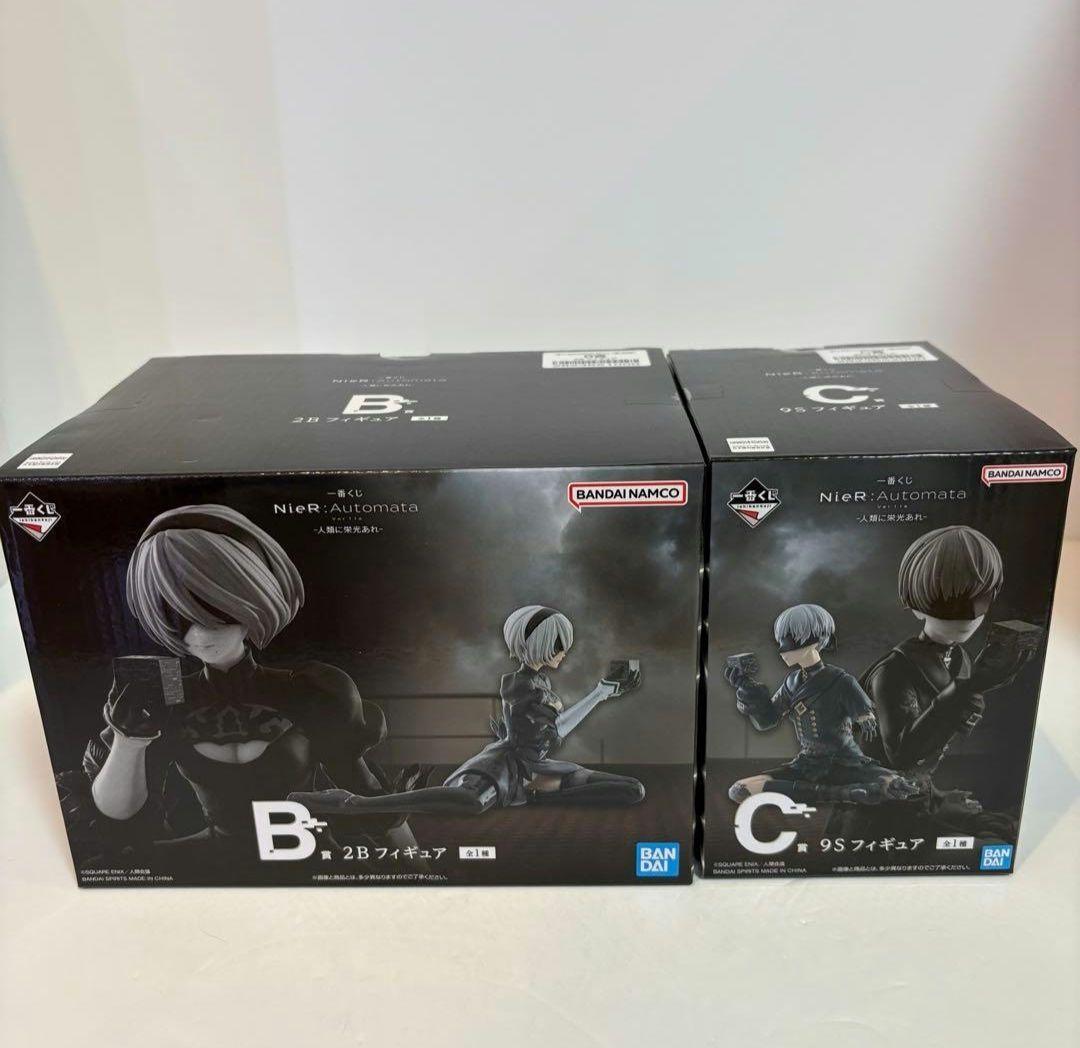 一番くじ　NieR:Automata 人類に栄光あれB,C賞セット