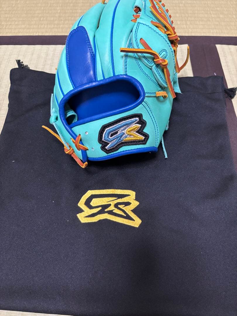 GS グローブ　ゴリラスポーツ　軟式　新品未使用　オーダー　コユニ　カエル色