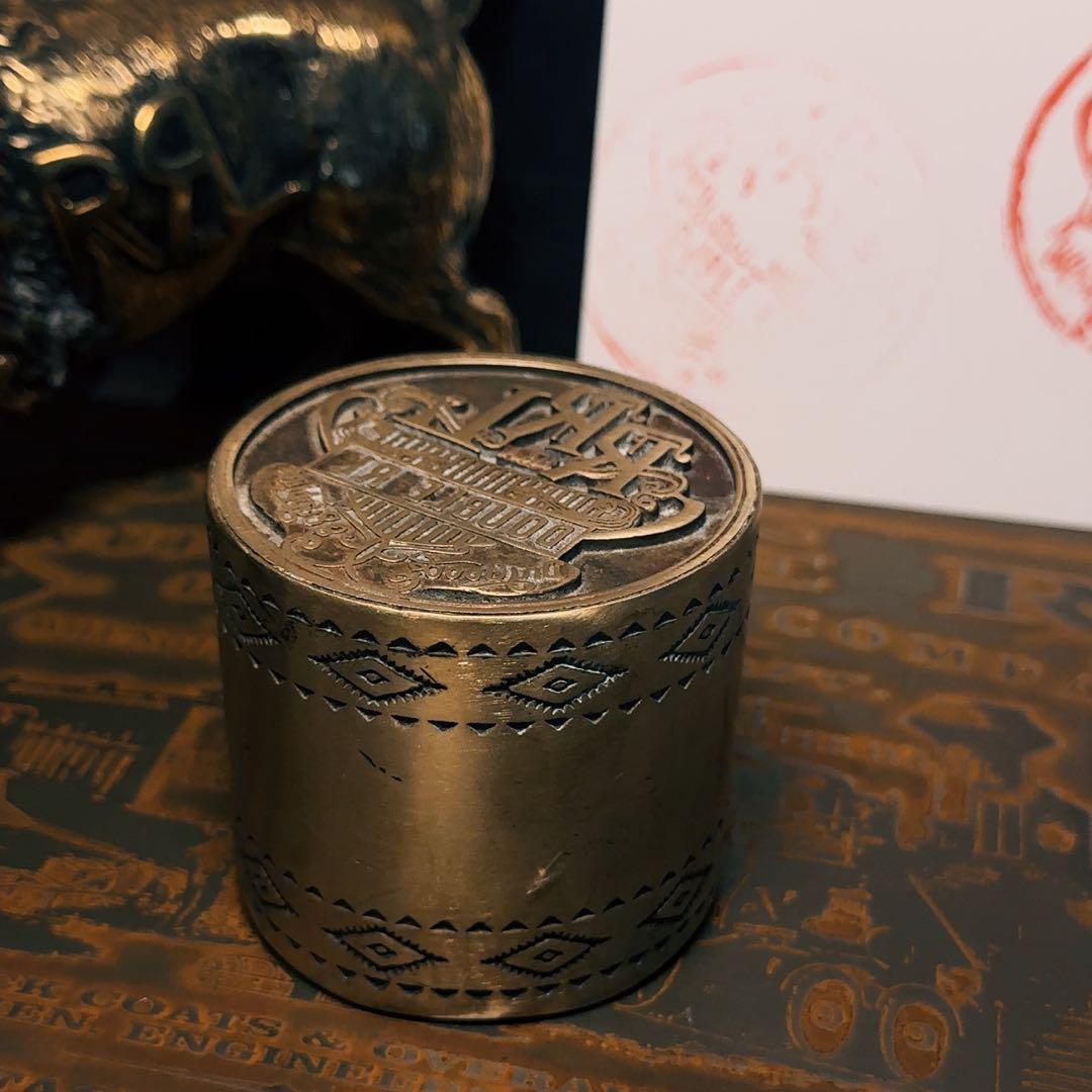 RRLの真鍮製スタンプです