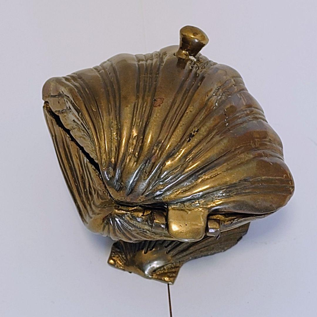 金色の貝殻型オープンボックス