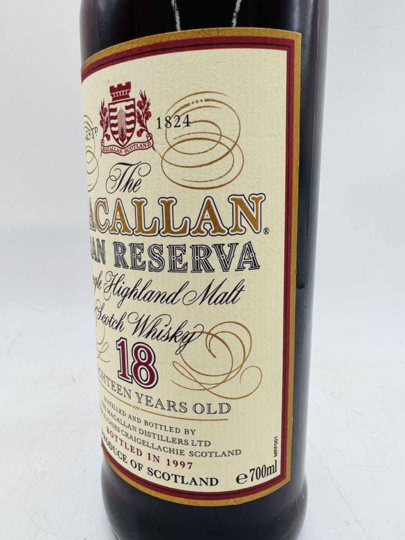 ザ マッカラン 18年 グランレゼルバ 1979-1997 WH33602