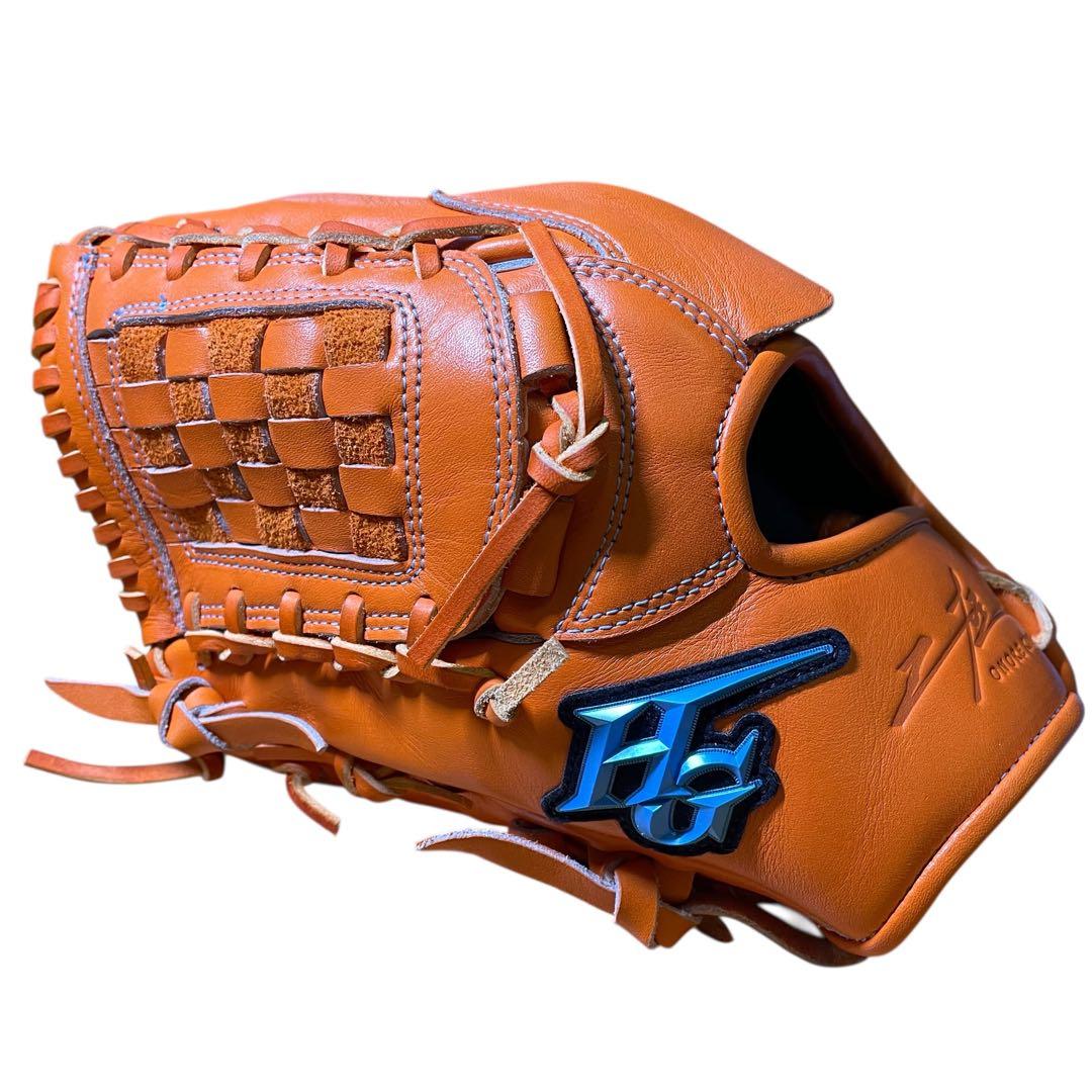 【メ0202-05】ハイゴールド　軟式グローブ　定価税込19800円　左利き用