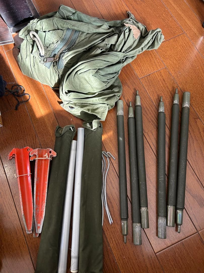 1974年製　US軍用ハップテント おまけ　袋付き