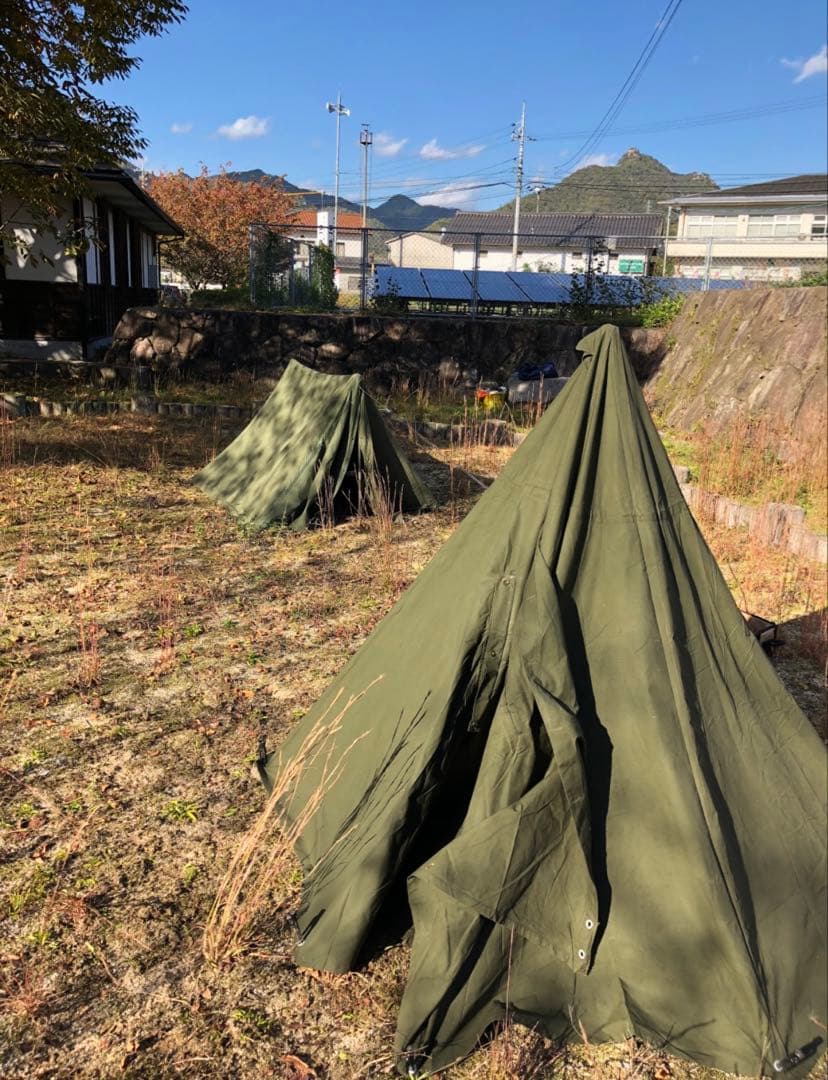 1974年製　US軍用ハップテント おまけ　袋付き