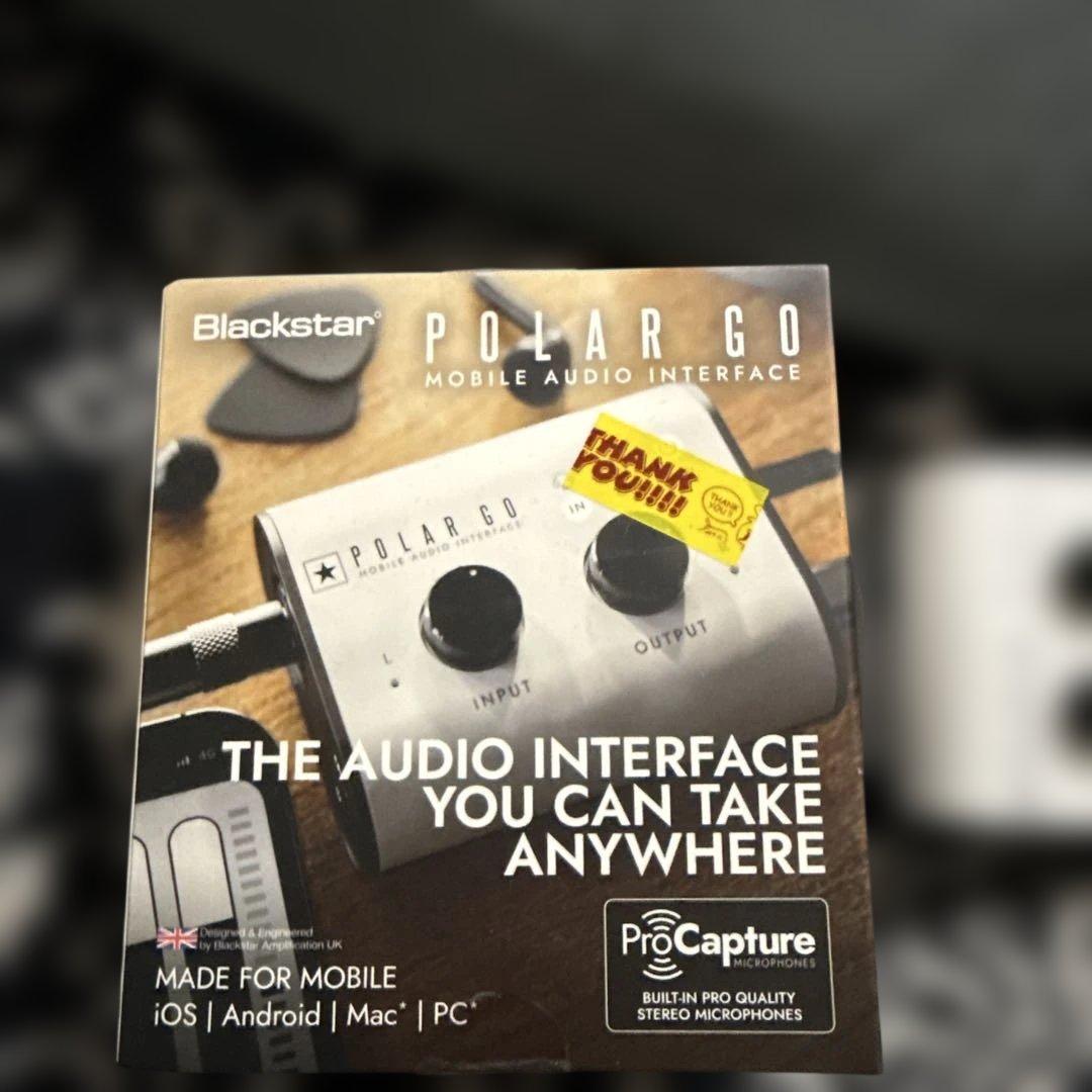 Polar Go オーディオインターフェース +48Vマイク内蔵 最終価格