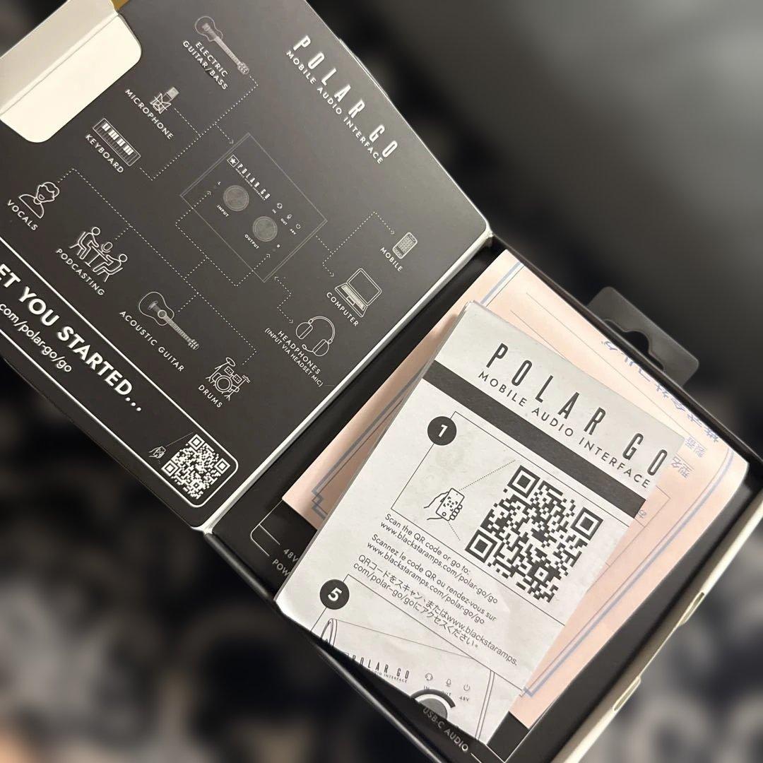 Polar Go オーディオインターフェース +48Vマイク内蔵 最終価格