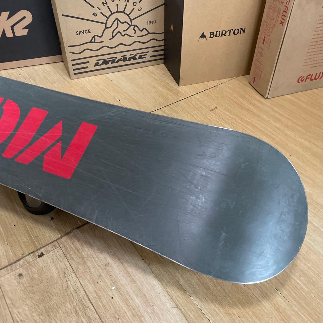 MOSS×ZUMA　良質国産　モス　スノーボードセット　未使用バイン付