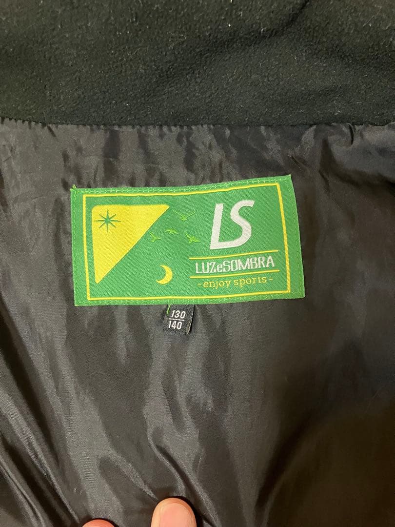 LUZ e SOMBRA ブラック ベンチコート 130-140