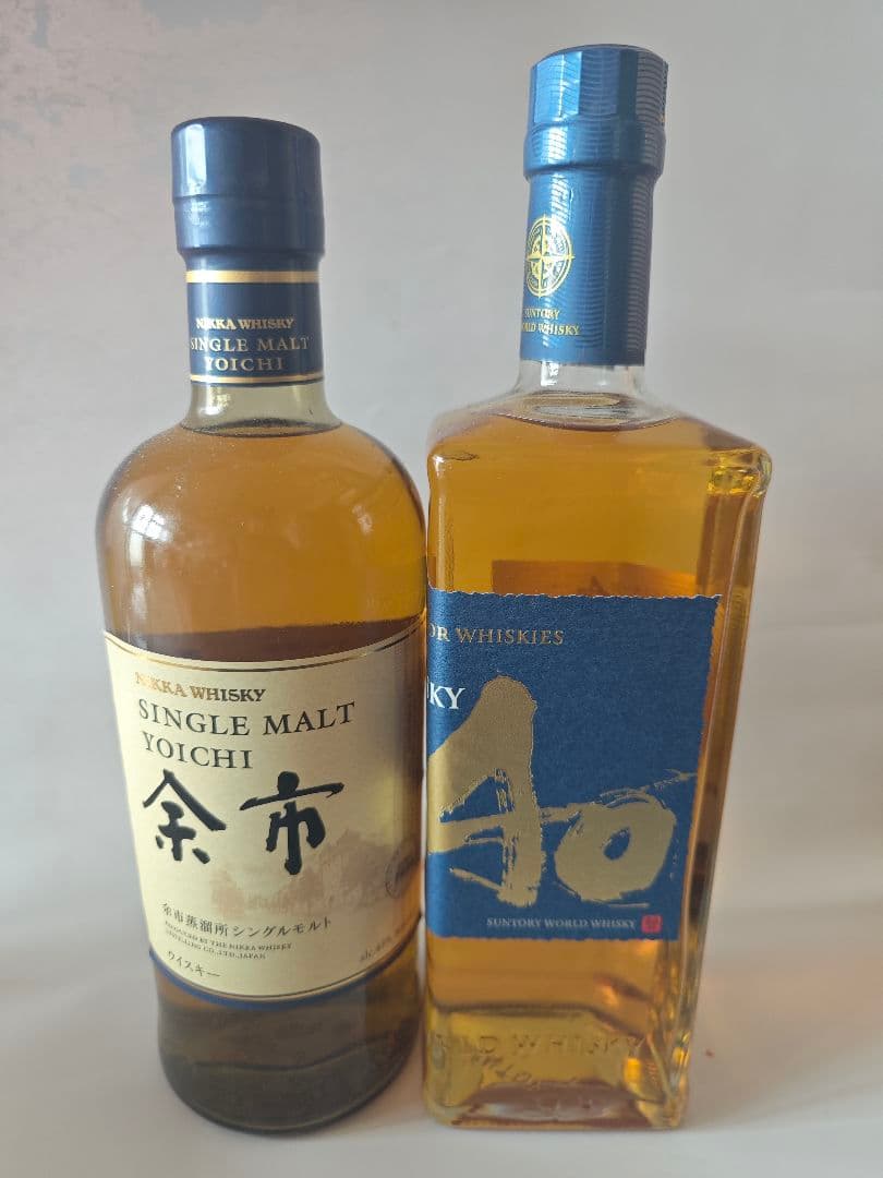 ウヰスキー シングルモルト余市&AO碧 2点セット 700ml