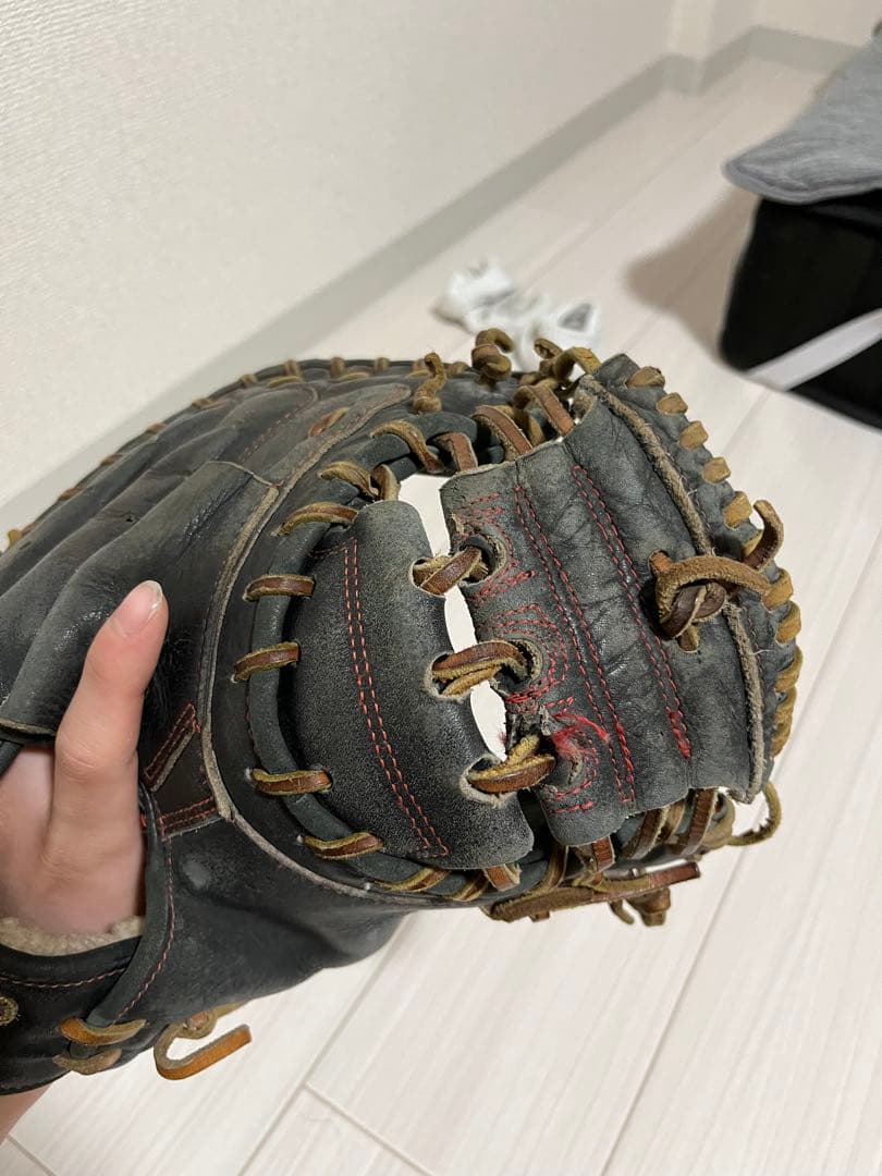 Wilson 硬式グローブ 黒　キャッチャーミット