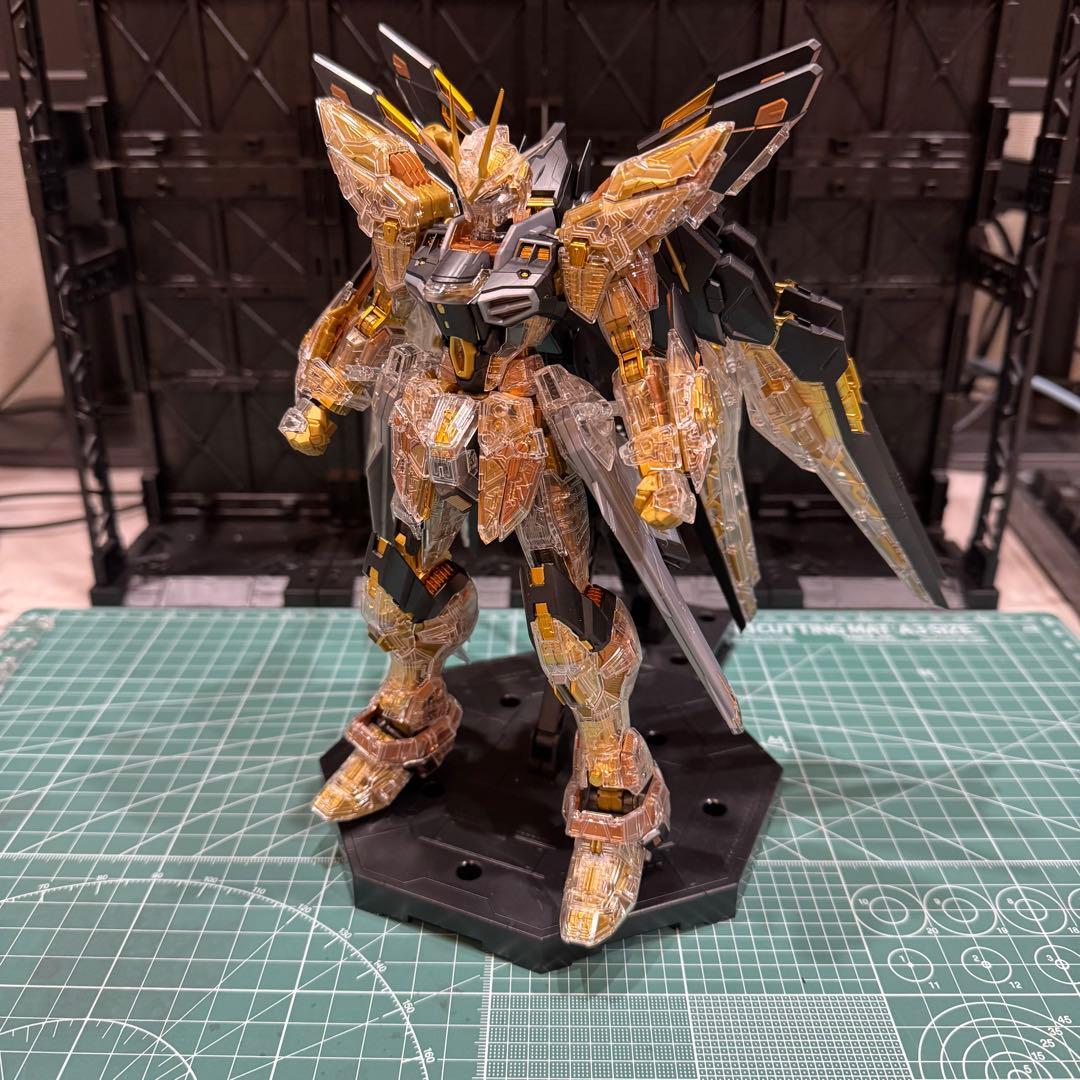 【素組み】MGEX 1/100 ストライクフリーダム [メカニカルクリア]