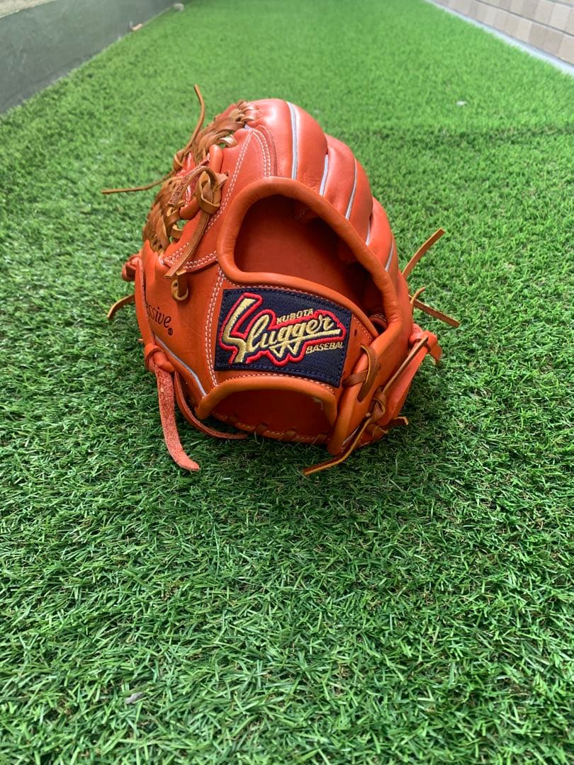 【新品・未使用】久保田スラッガー 軟式外野手用グローブ 左投げ用