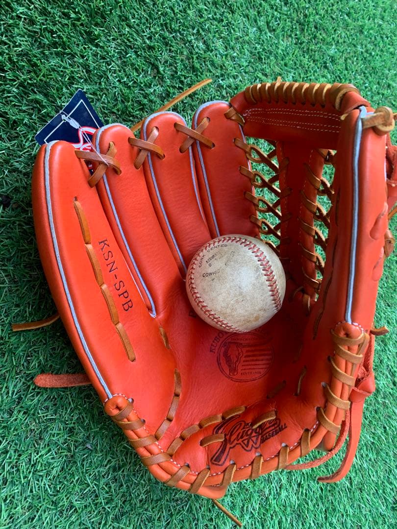 【新品・未使用】久保田スラッガー 軟式外野手用グローブ 左投げ用