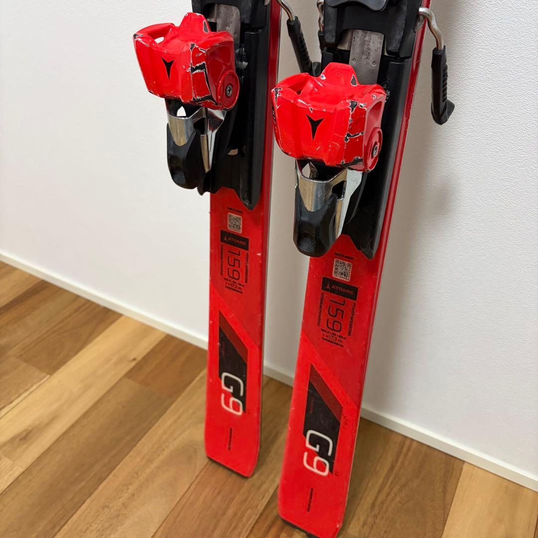 【美品】ATOMIC REDSTER G9 スキー 板 159cm