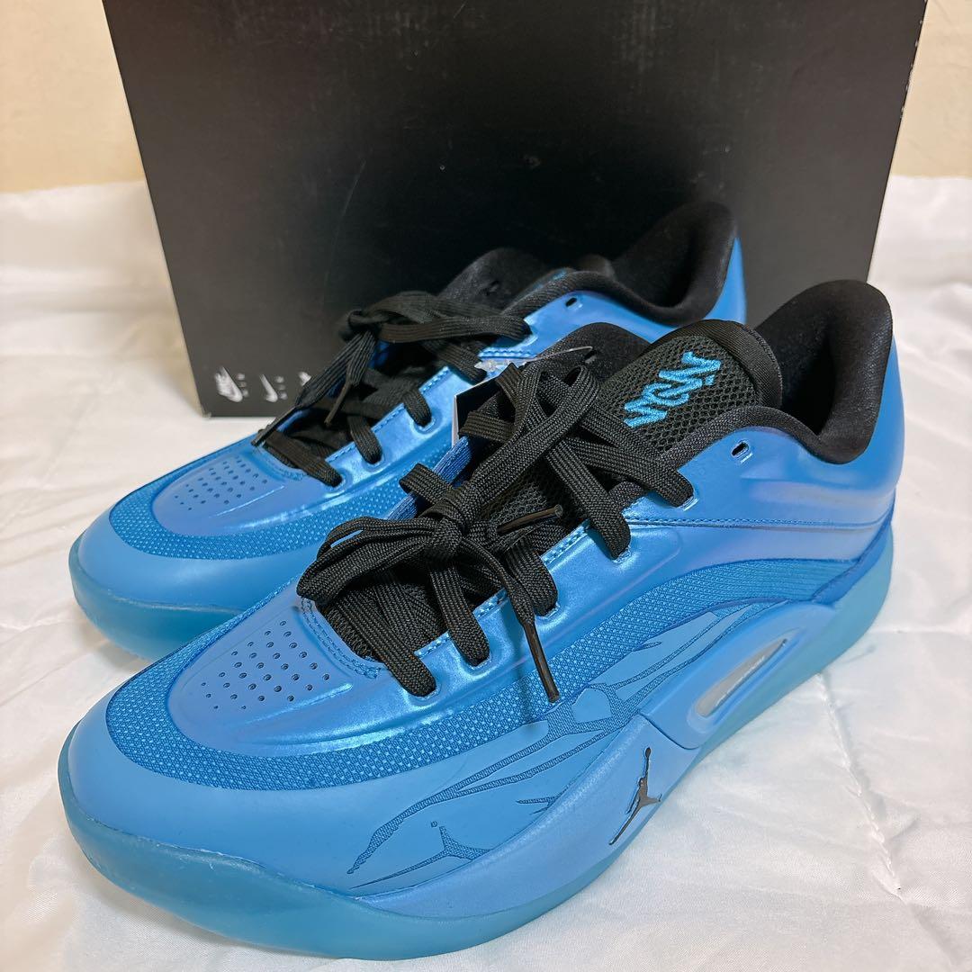 【新品】NIKE JORDAN ZION 4 PF ジョーダン バッシュ ブルー