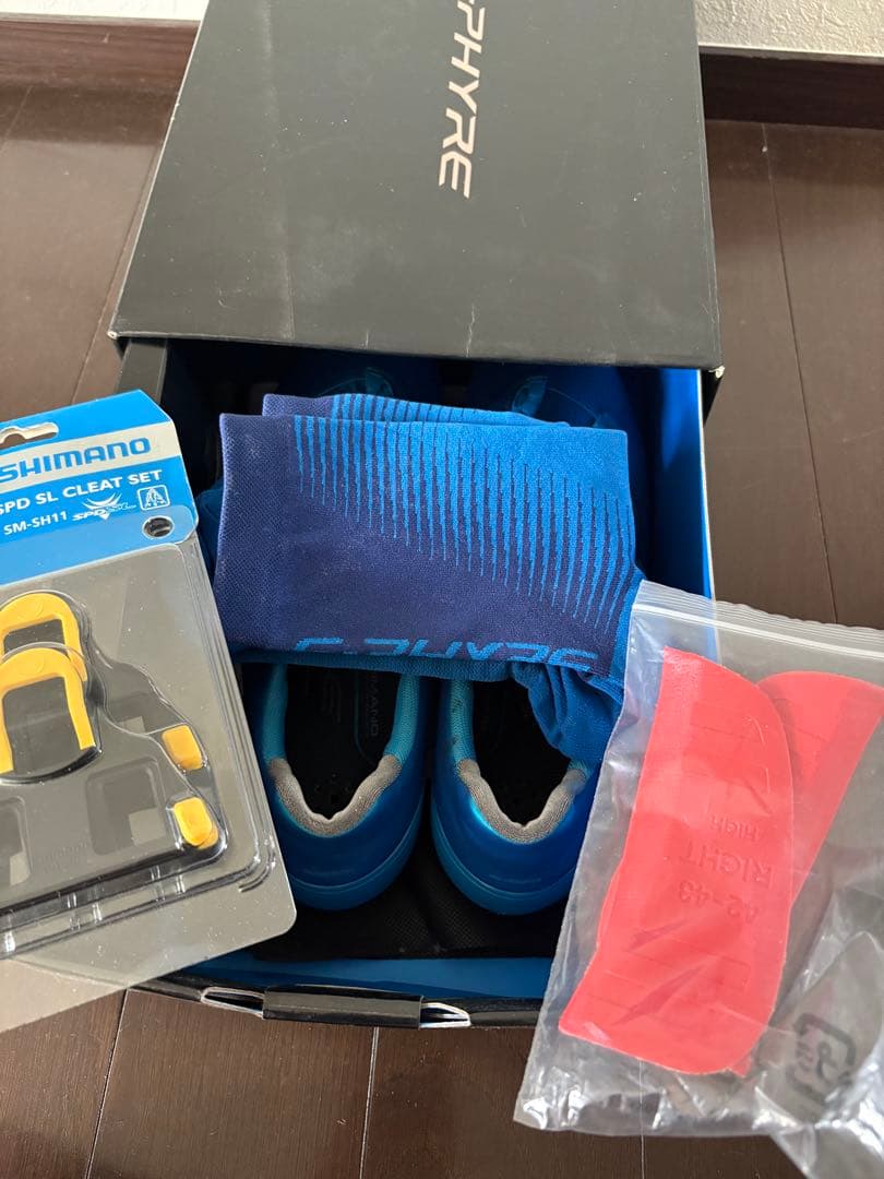 SHIMANO S-PHYRE SH-RC901　ブルー　27.5cm