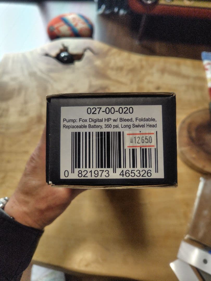 【値下】【未使用】FOX デジタルポンプ